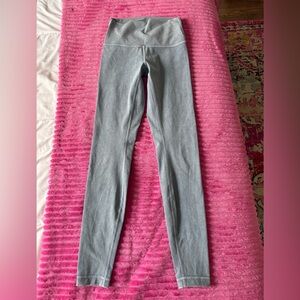 lululemon athletica Gray/Blue Leggings